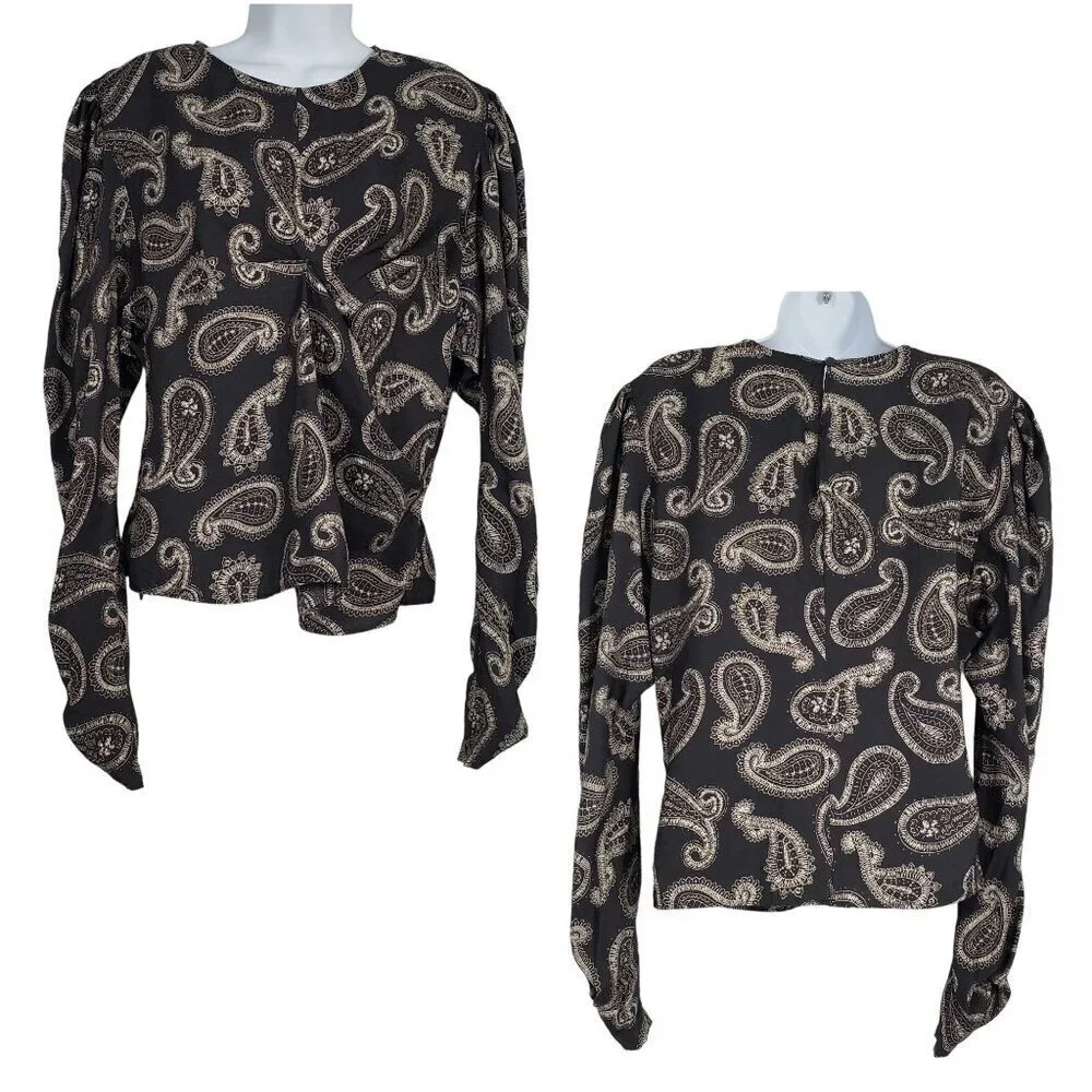 Zara description paisley